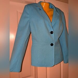 Evan-Picone sz 14 Bright blue Business Blazer XL